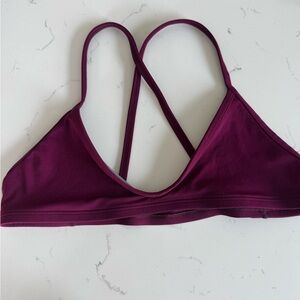 Jolyn Clothing Deep Purple Swim Bralette